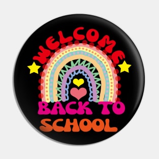 Welcome Back To School Pin