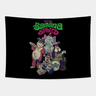 Distressed Vintage Style Banana Splits Tapestry