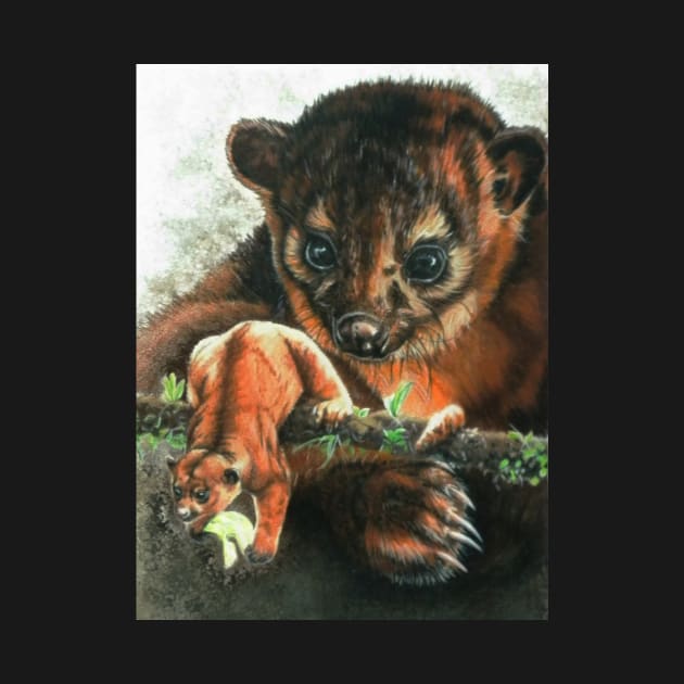 Kinkajou by BarbBarcikKeith