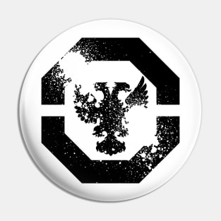 Two Headed Eagle Stencil Pin