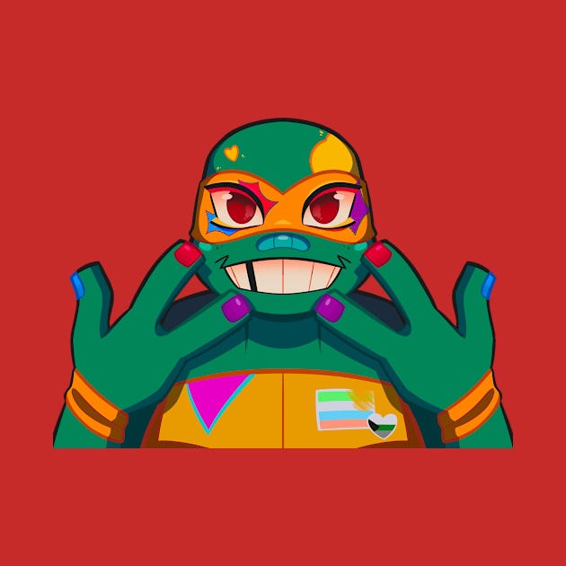 Michelangelo no BG by angelicneonanime