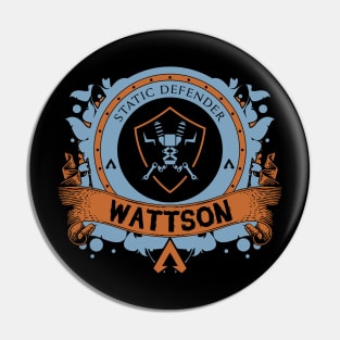 WATTSON - ELITE EDITION Pin