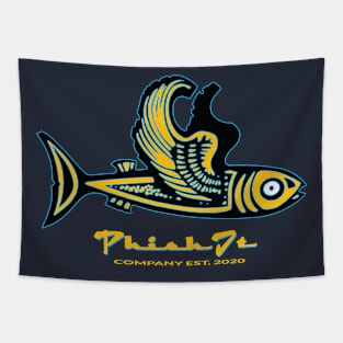 Phish It Flying Fish Tapestry