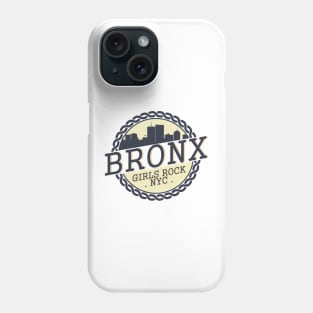 bronx girl rock nyc Phone Case