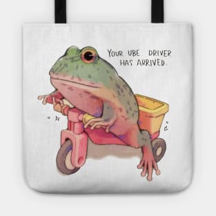 frogy the fun driver Tote