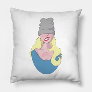 Street girl Pillow