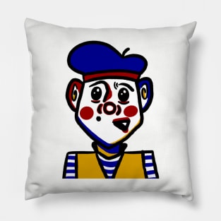 Pop Art Mime Pillow