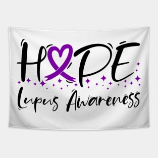 Hope Lupus Awareness Tapestry