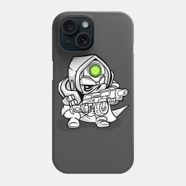 FL4K - Borderlands Phone Case by valentinahramov