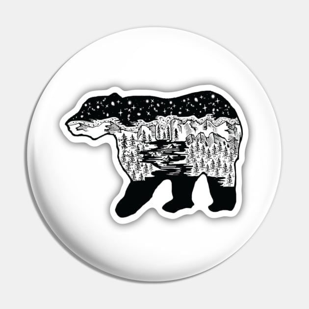 Hydro sticker (Bear) Pin by On2Go Design