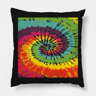 tie dye crush Pillow