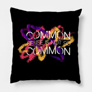 Common sense Pillow