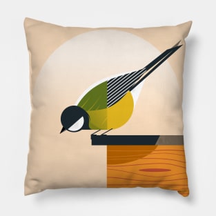 Tit Bird Pillow