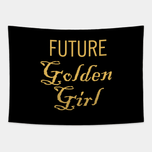 Future Golden Girl Tapestry