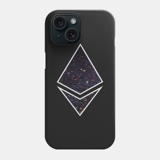 Ethereum Galaxy stars Phone Case