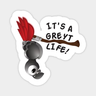 It’s A Greyt Life! Magnet