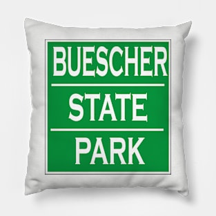 BUESCHER STATE PARK Pillow