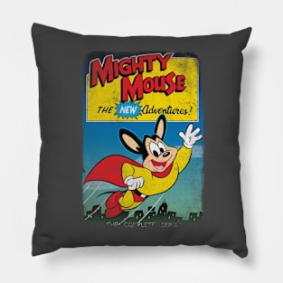 The Adventures Of Mighty Mouse Pillow