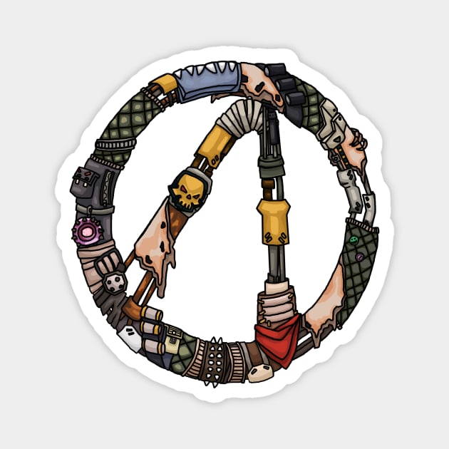 Borderlands Fl4k Vault Symbol Magnet by HighFives555