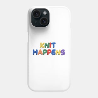 knit happens Phone Case