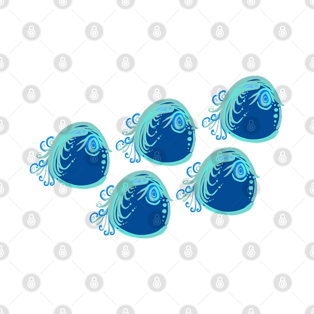 Sea blobs by nloooo