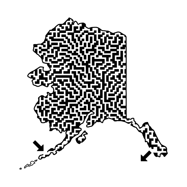 State of Alaska Maze by gorff