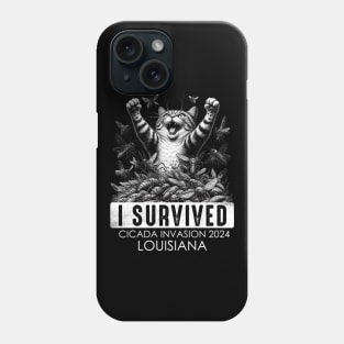 I Survived - Cicada Invasion 2024 - Louisiana Phone Case