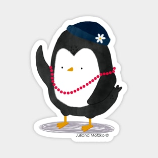 Lady Penguin Magnet