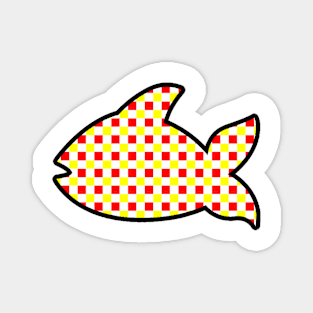 Fish artwork Magnet