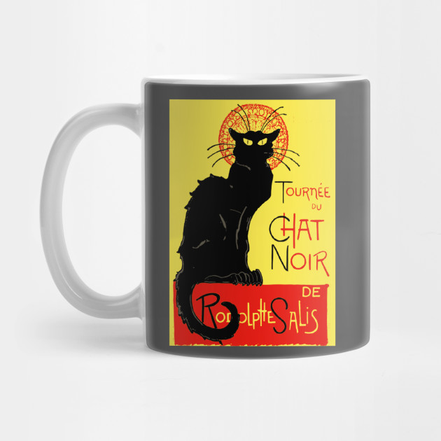 Tournee Du Chat Noir Black Cat Art Nouveau Nouveau Mug Teepublic