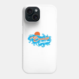 Sunrise Surf Shop, Gualala California Phone Case