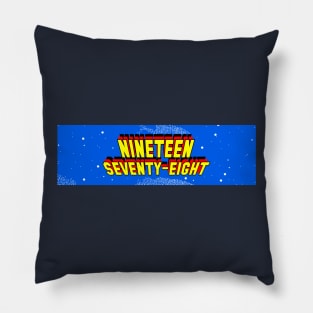 1978 Video Game Pillow