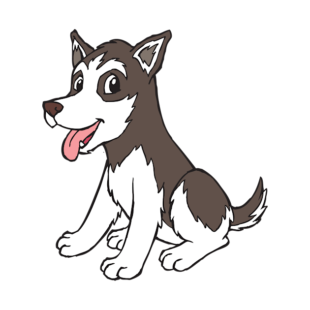 Husky Puppy by samshirts