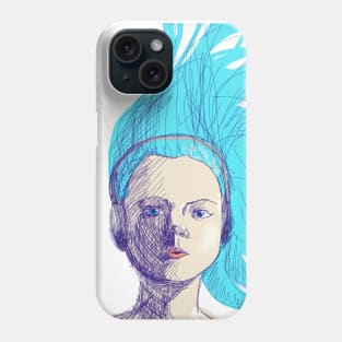 Listening music Phone Case