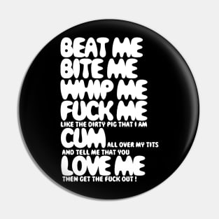 Kourtney Kardashian Love Me by The Queers Pin