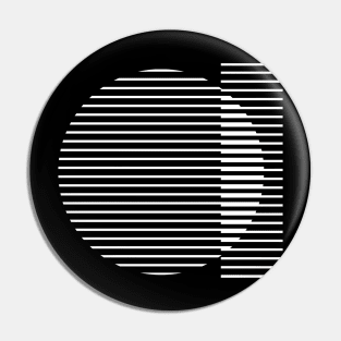 Bauhaus Circles Pin