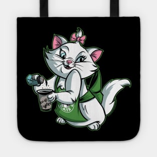 Barista Kitten Cute Tote