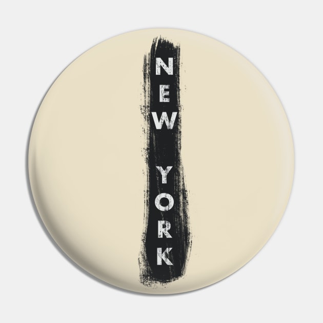 New York Pin by Tanimator