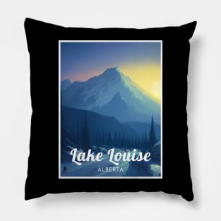 Lake Louise Alberta Canada ski Pillow