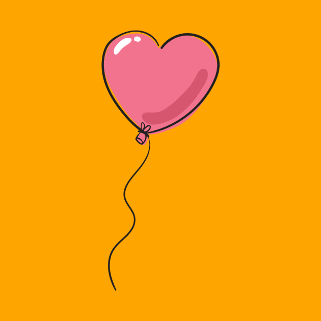 Balloon heart by k&f