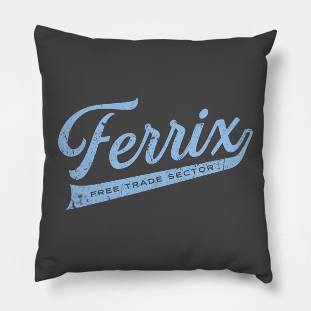 Ferrix Pillow by MindsparkCreative