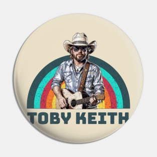 toby// singer vintage country music v43 Pin