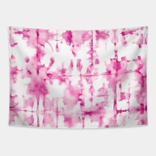 Pink abstract texture pattern Tapestry