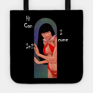 Vampirella: Can I come in? Tote