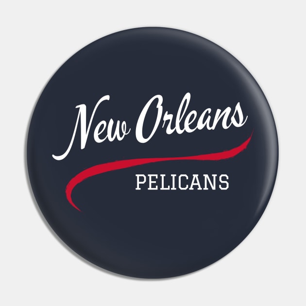 New Orleans Pelicans NOH Pin by CityTeeDesigns