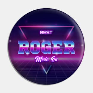 Best Roger Name Pin