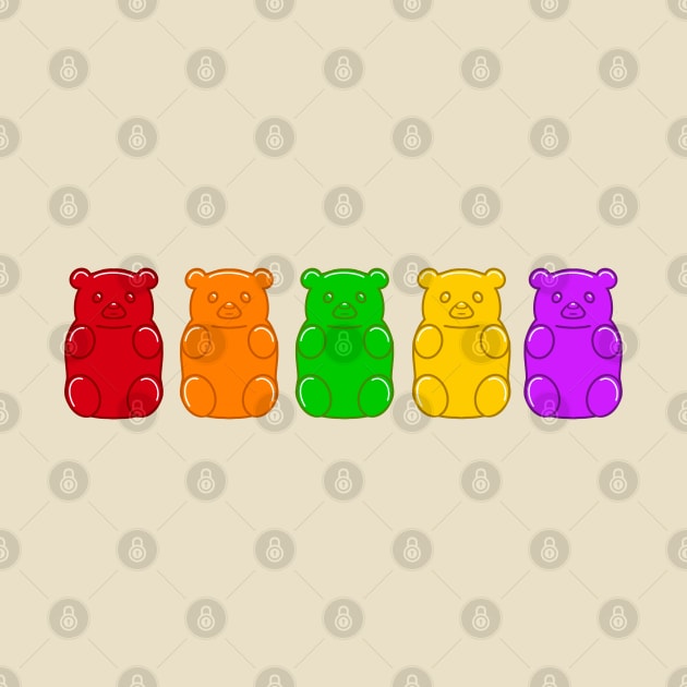 Gummy Bears by novabee