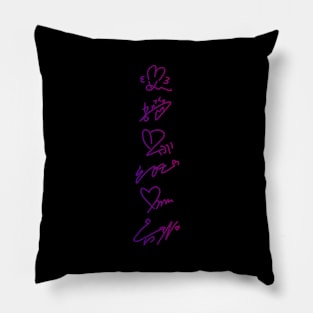 GIDLE SIGNATURES Pillow