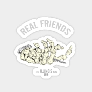 real friends illustration Magnet