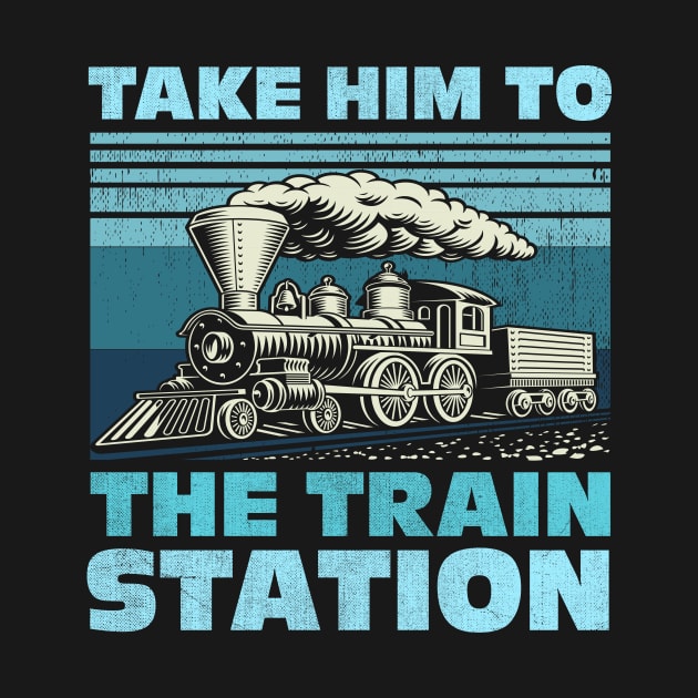 Take Him To The Train Station by TheDesignDepot